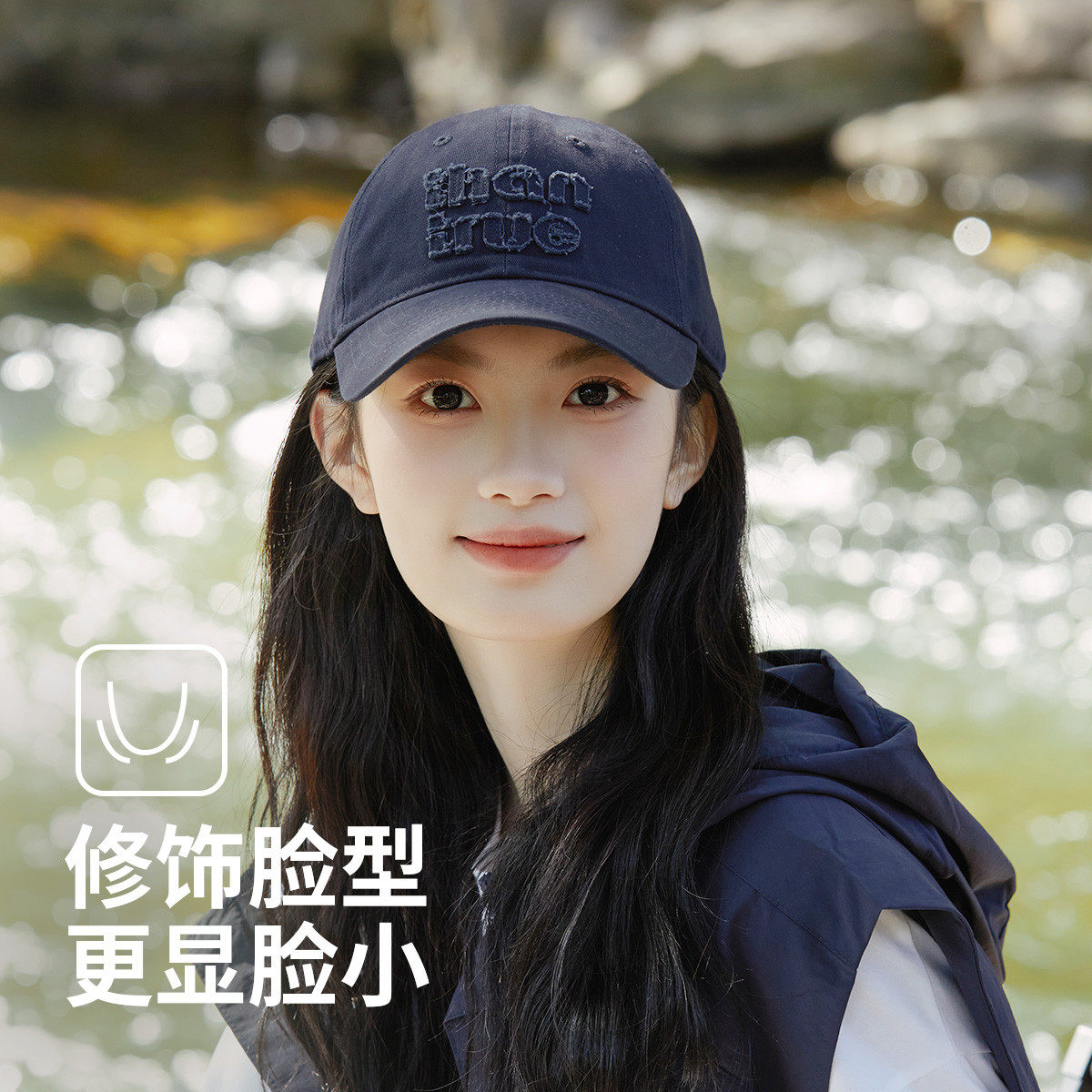 帽子女春秋高级感时尚百搭情侣款鸭舌帽棒球帽显脸小宽帽檐运动帽