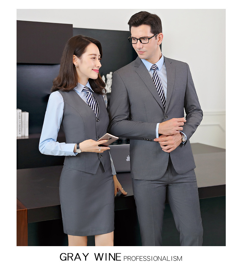 秋冬物业商务正装西服