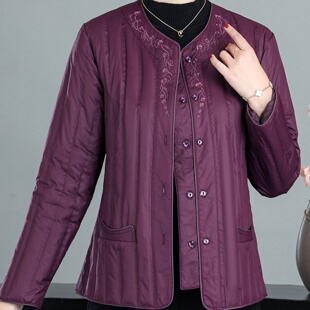 2025新款轻薄羽绒服内胆女超薄羽绒内搭中A老年大码短款打底内恤