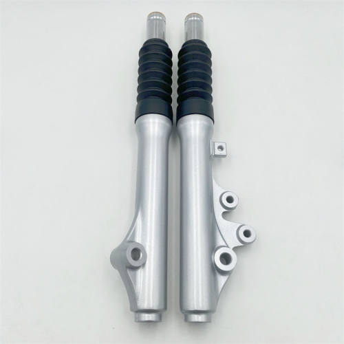 适用铃木踏板车国四 新悦星HJ125T-23A前减震HJ125T-23前叉避震器
