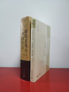 王学泰文集（全二册）：游民文化与中国社会+水浒识小录   广西师范大学出版社