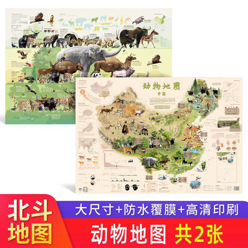 北斗大尺寸儿童启蒙地图