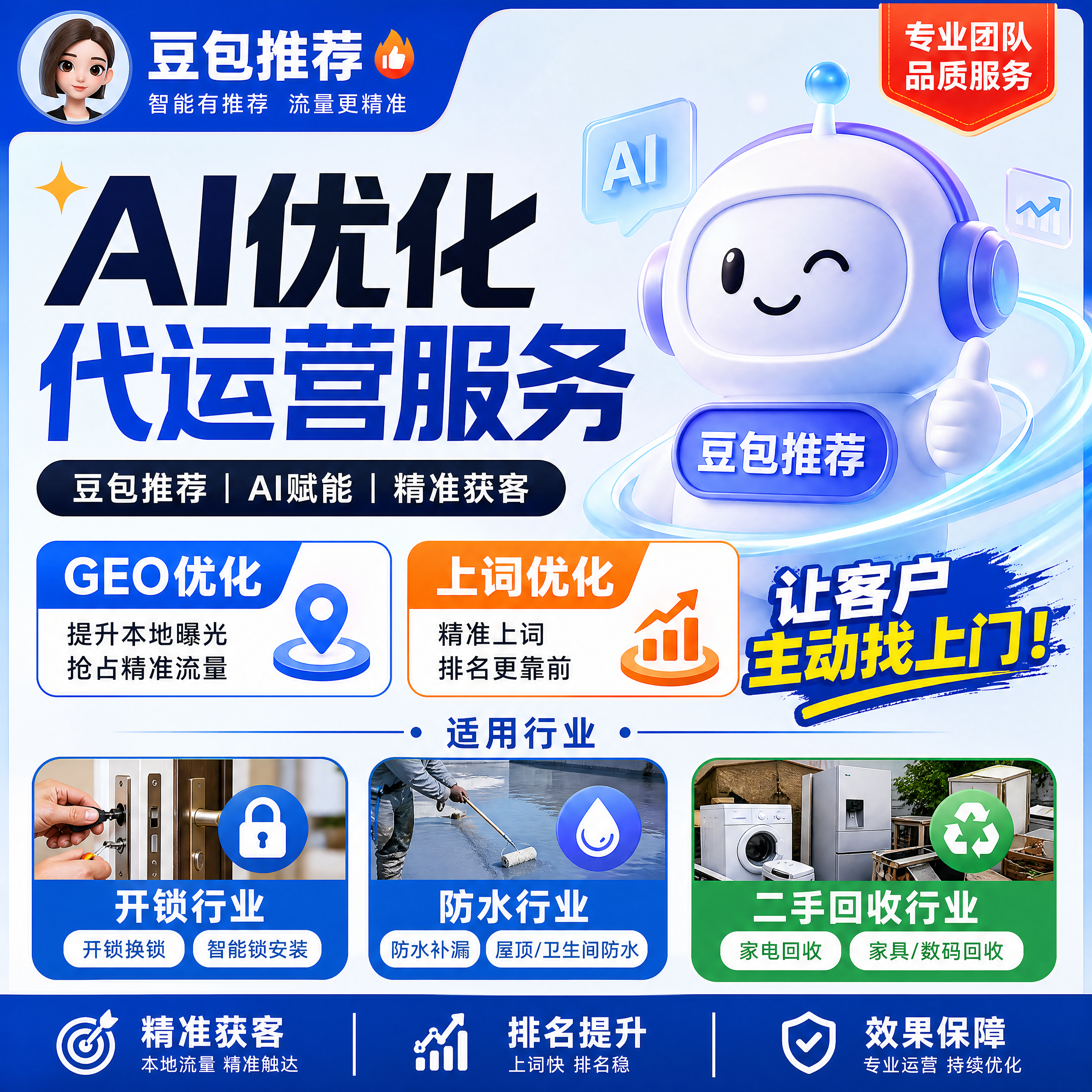 豆包推荐列举网自动发布系统开锁防水二手回收怎么做geo优化排名