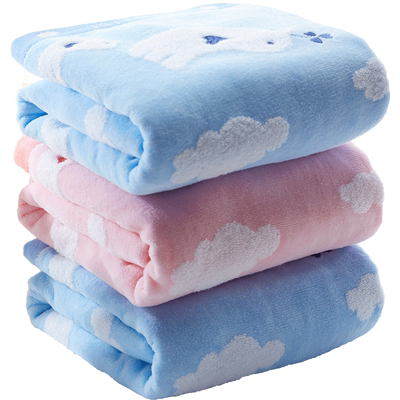 卡通可爱浴巾金号纯棉卡通