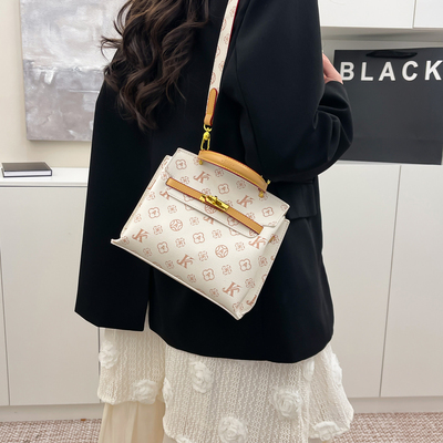 莫妮卡奇奇网红小包包女2025新款潮时尚复古手提女包单肩斜挎包