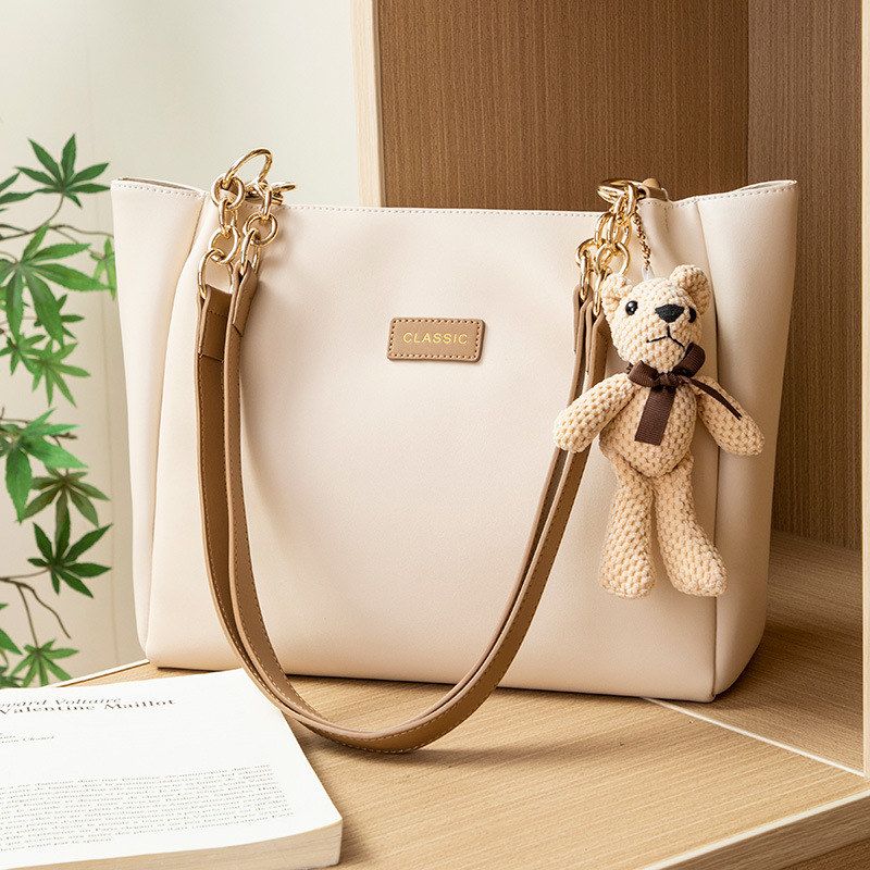 包包2024新款时尚潮托特女包秋冬高级感手提大容量单肩包通勤大包