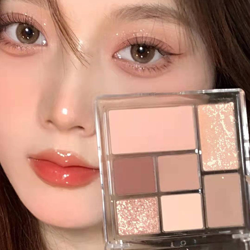 juduo橘朵眼影盘七巧盘玩趣大地