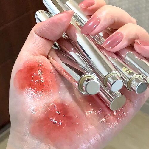 酵色固体唇蜜不沾杯镜面唇釉