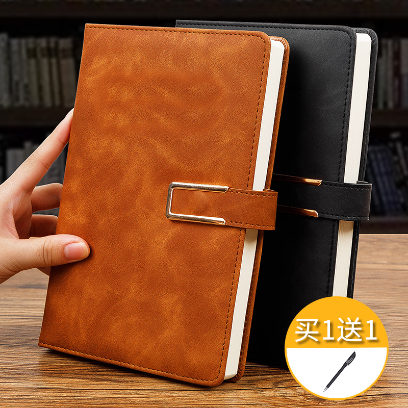 超厚笔记本子商务会议记录本