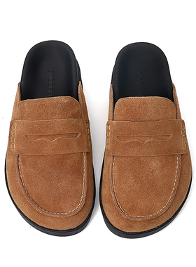 不退不换介意勿拍 STOOSHE牛反绒包头勃肯鞋软底四季凉拖时尚百搭