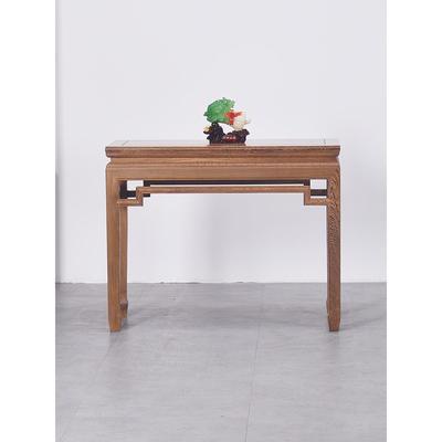 红木家具 鸡翅木供桌佛台条案几 实木香案中式家用中堂玄关桌平头