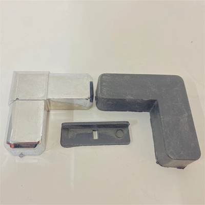 消火栓箱玻璃压条箱门内角码外角码消防箱门配件电镀角码玻璃压条