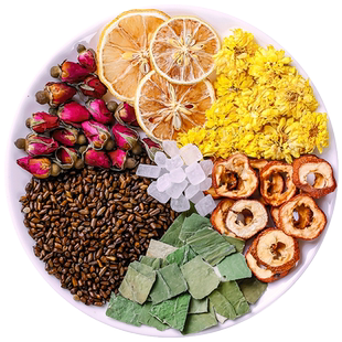 柠檬荷叶茶刮去塑油身脂山楂玫瑰菊花决明子茶正品花茶养生茶包叶