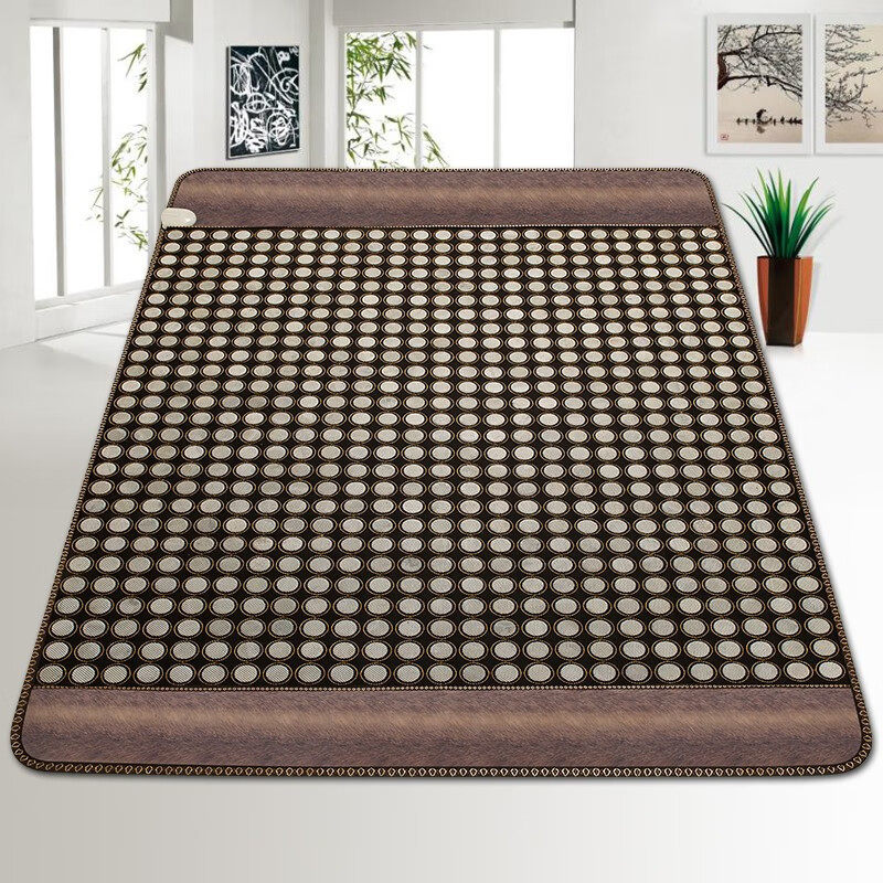 玉石床垫网状设计加热床垫智能恒温电加热双温双控理疗养生单双人