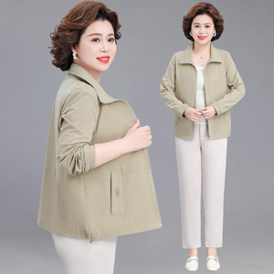 中老年女春夏轻薄外套防晒衣妈妈