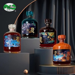 绍兴黄酒 正品会稽山 特型优质黄酒 国风瓶装 鄉魂 整箱680ml*4瓶