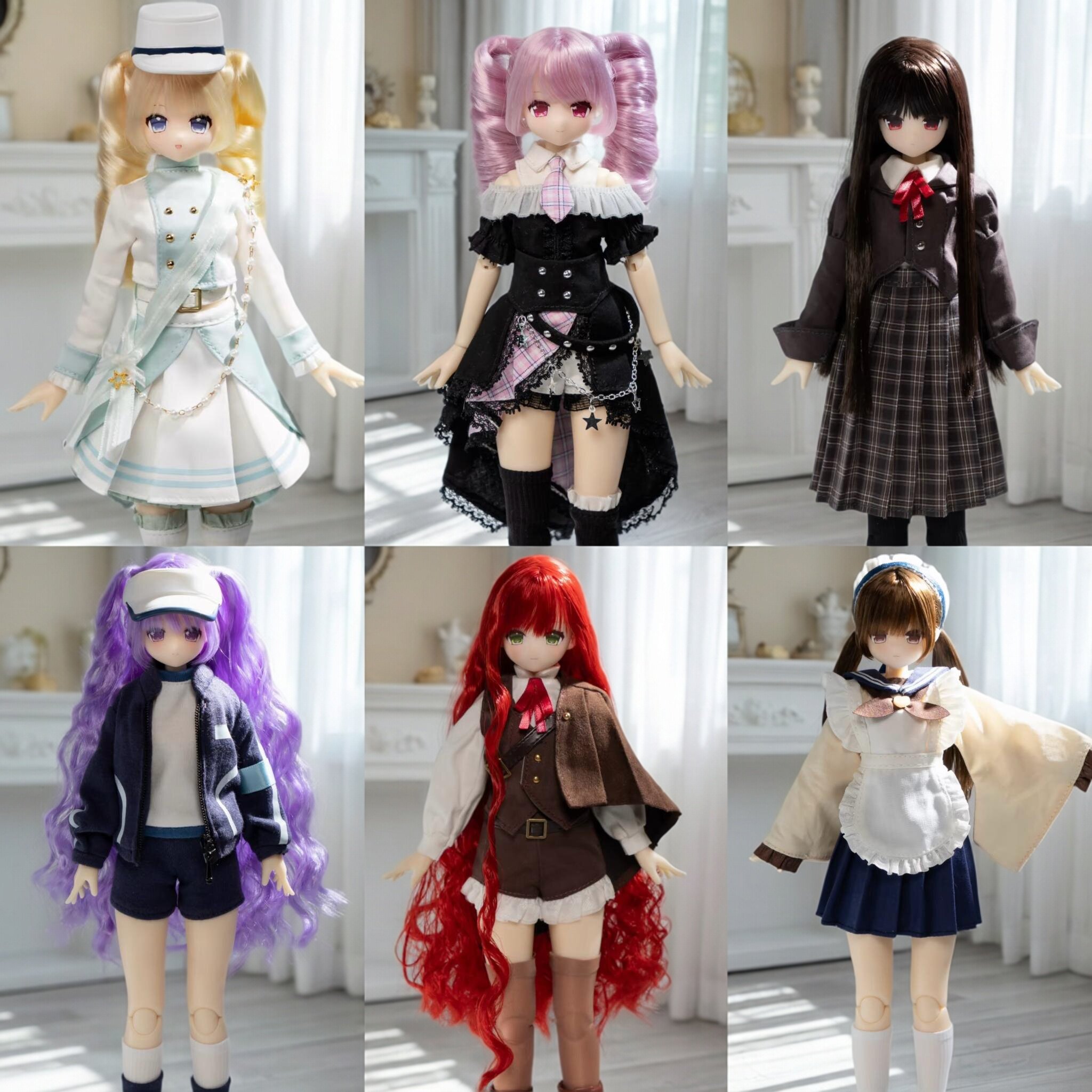 首批集合!少女归宅部系列盲盒