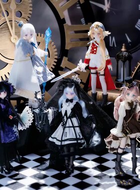 现货正版光喃之语时之隙与八音盒BJD特六盲盒可动人偶桌面摆件