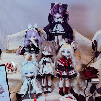 正品咩绮Meki绒绒晚安盲盒手办