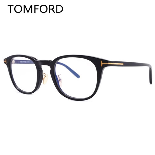 汤姆福特眼镜架时尚圆框可配度数