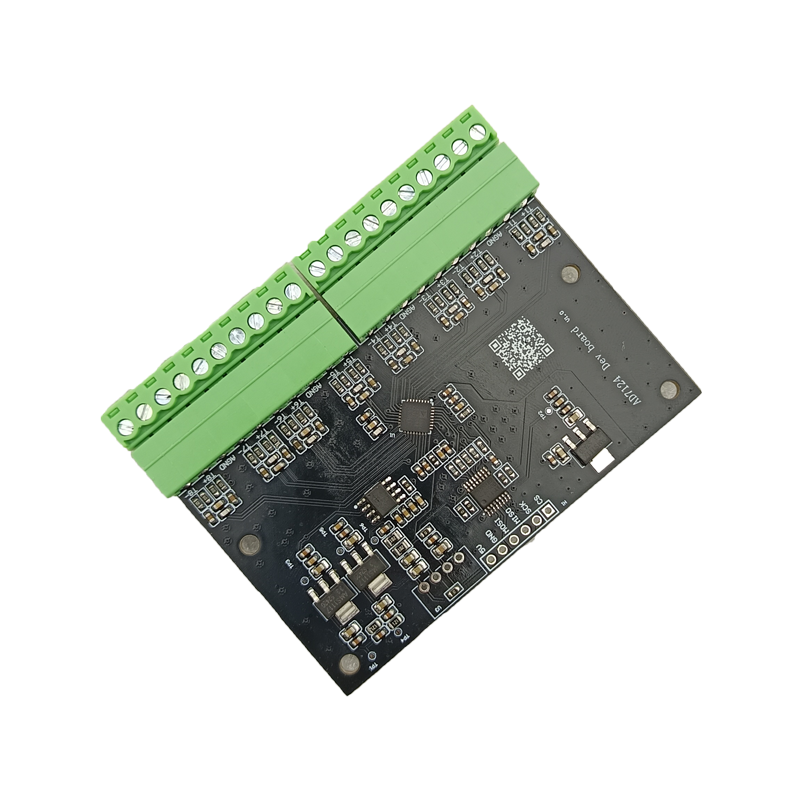 AD7124模块 24位ADC8通道AD7124-8信号采集热电偶PT100 RTD应变片
