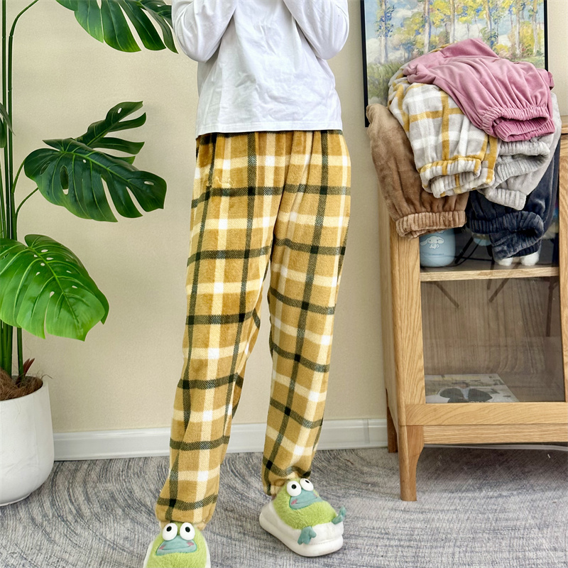 保暖长裤暖暖裤刺绣工艺情侣