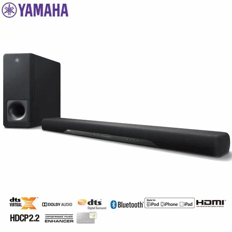 Yamaha/雅马哈 YAS-207无线电视家庭影院条形音响回音壁低音炮