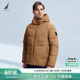 防轻泼水休闲保暖带帽羽绒服外套JM3420 冬季 NAUTICA 诺帝卡男装