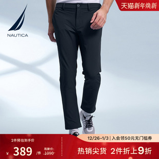 PC3301 春秋防轻泼水消光斜纹登山呢商务休闲裤 NAUTICA 诺帝卡男装
