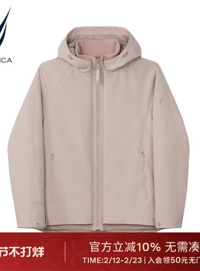 NAUTICA/诺帝卡女装秋冬Teflon三防保暖三合一外套43JM03