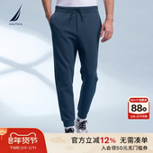 NAUTICA KM3303 卫裤 诺帝卡男装 棉质混纺透气高弹运动针织春秋款
