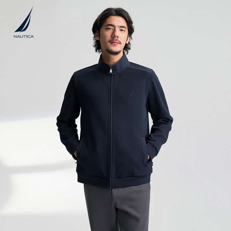 NAUTICA/诺帝卡透气带弹夹克
