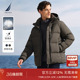 防泼水不易钻绒连帽羽绒服JC5403 冬季 NAUTICA 诺帝卡男装