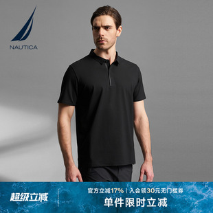 POLO衫 NAUTICA 抗菌亲肤短袖 诺帝卡黑帆男装 KB4108 夏季