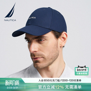 纯棉简约款 休闲时尚 透气棒球帽 诺帝卡春夏男女同款 NAUTICA