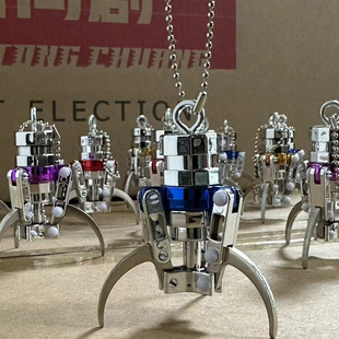 玩具神爪抓娃娃机爪子潮玩手办解压钩爪吊饰挂件钥匙扣精致模型