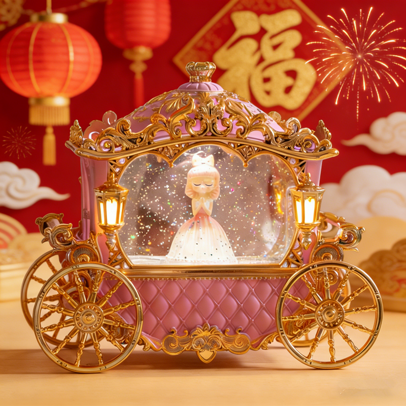 浪漫音乐盒女孩生日飘雪八音盒儿童摆件飘雪水晶球情人节浪漫礼物,家居饰品,音乐盒,淘宝优惠券,粉丝福利购,淘宝优惠卷