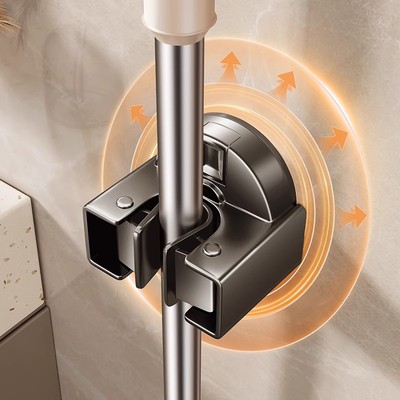 吸盘拖把架壁挂扫把卡扣固定挂架