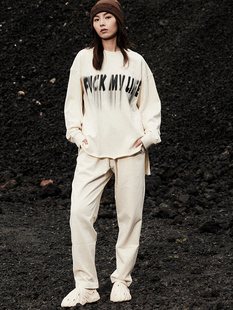 UNSHACKLED潮牌重磅460g春季FML套装男女休闲宽松长袖卫衣裤杨政