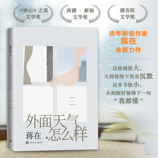 外面天气怎么样蒋在著女性小说集豆瓣年度图书宝珀文学奖爱情童话围城女性力量人民文学