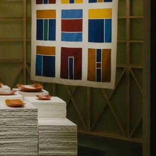 羊皮纸封面锁线裸装DIY创意时尚简约封皮多用途笔记本环保手账本