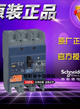 施耐德EZD塑壳断路器EZD160S 3P125A EZD160S3125ELN漏电保护跳闸