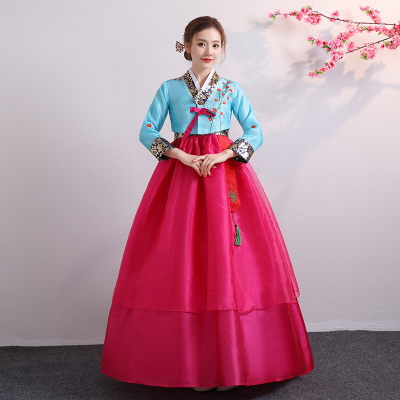 舞蹈服朝鲜族少数民族演出服