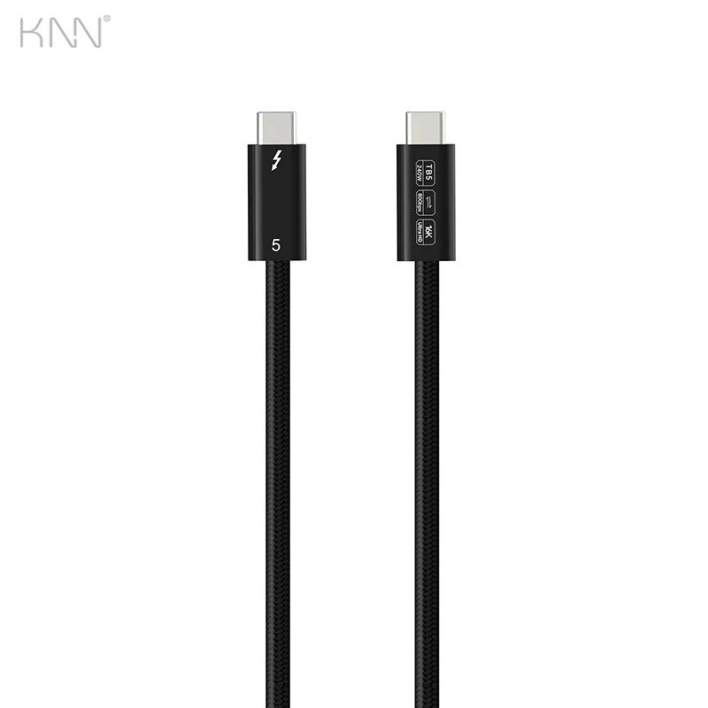 正品雷电5数据线音视频高清线16K雷雳4连接线USB-C适用于苹果17/16/15手机Mac电脑高速数据传输多屏8K投屏线