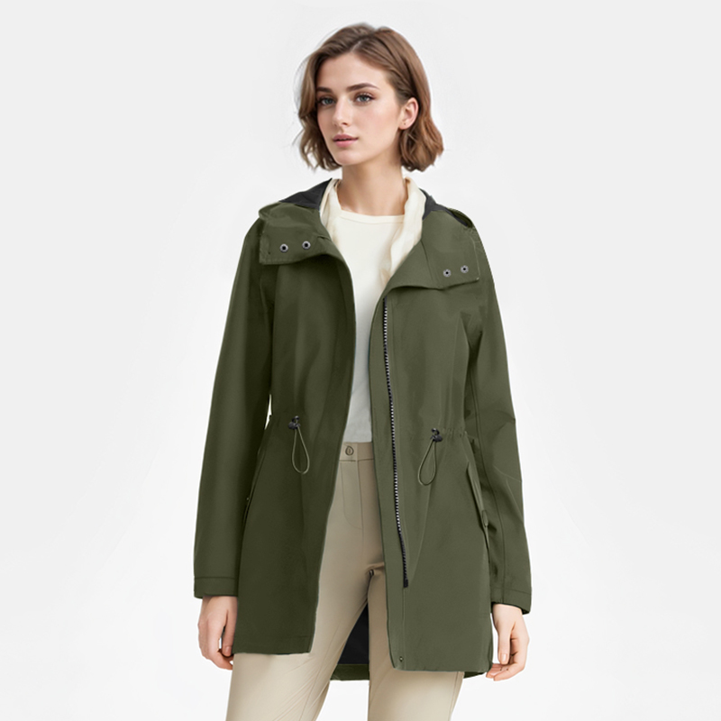 品牌软壳中长风衣抓绒防水防风