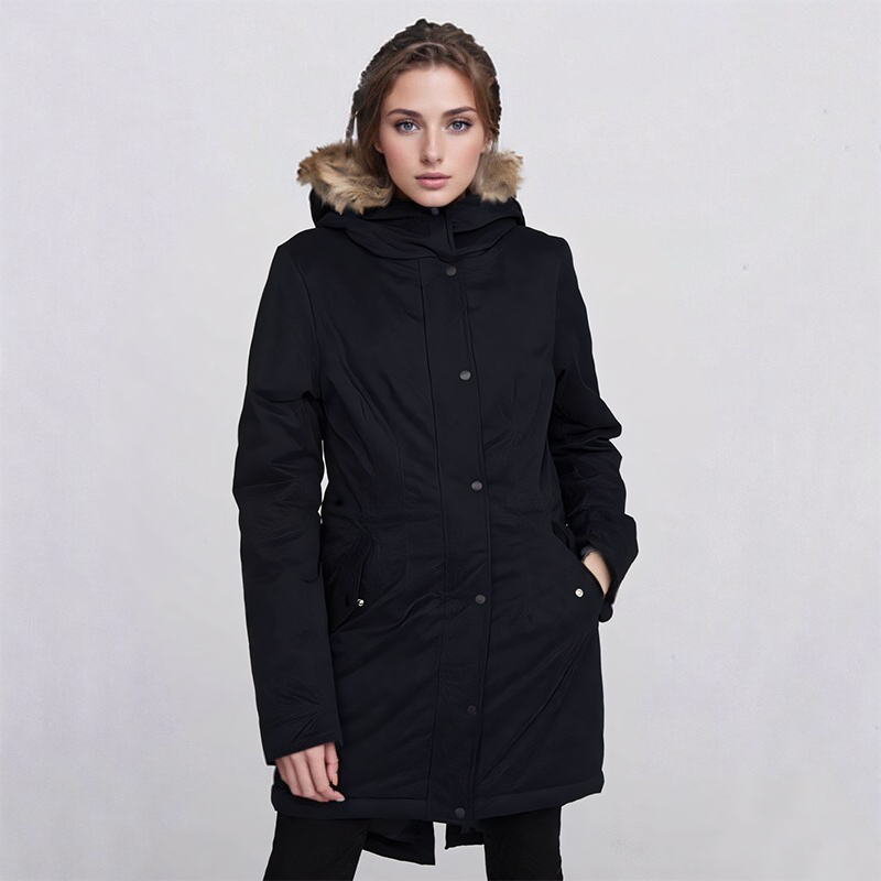 高档防水透气舒适柔软女式棉衣