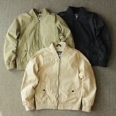 立领棒球夹克外套 欧美风宽松休闲薄款 外贸原单春秋新款 男士