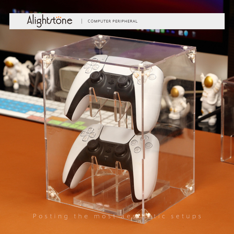 Alightstone游戏手柄支架防尘罩防水展示收纳盒防灰尘亚克力透明