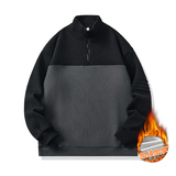 加绒加厚男士卫衣秋冬款2025年新款重磅潮流长袖高端休闲男装，男装T恤，奇怪漫猴工厂店