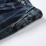 美式做旧复古牛仔长裤拖地慵懒水洗宽松通勤百搭秋冬新款ins舒适，女装休闲裤，奇怪漫猴工厂店